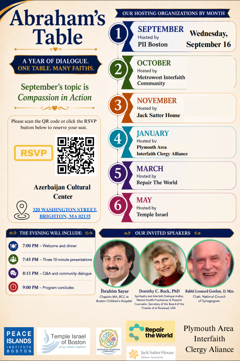 Abraham’s Table: A Year of Interfaith Dialogue