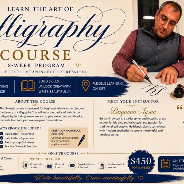 Learn the Art of Calligraphy!
