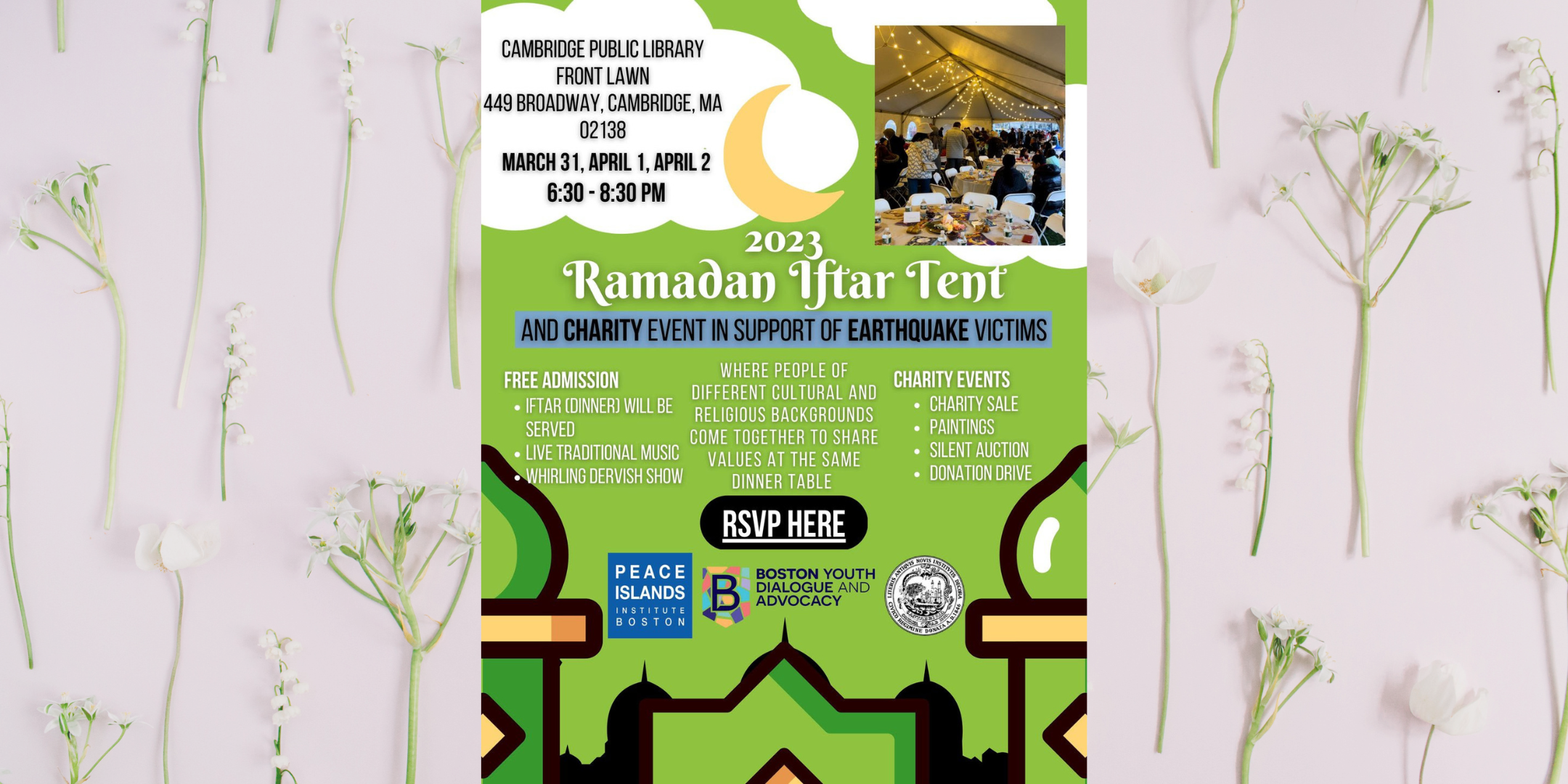 Ramadan Iftar Tent and Charity Event